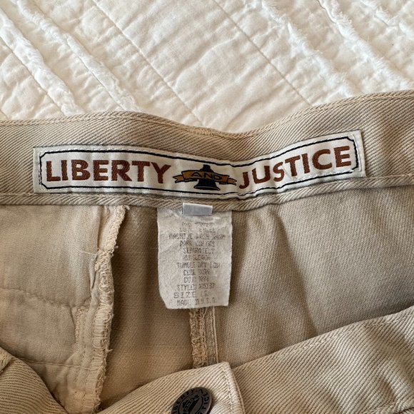 Liberty and Justice Beige Slacks - Picture 7 of 7